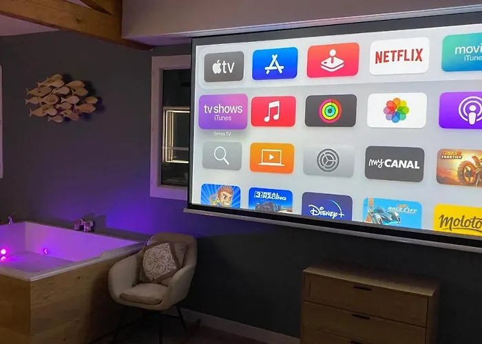 Mas Hinaiti - Romantique Avec Et Ecran Geant De Cinema بيت ضيافة